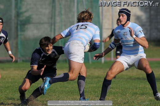2011-10-16 Rugby Grande Milano-Pro Recco 071